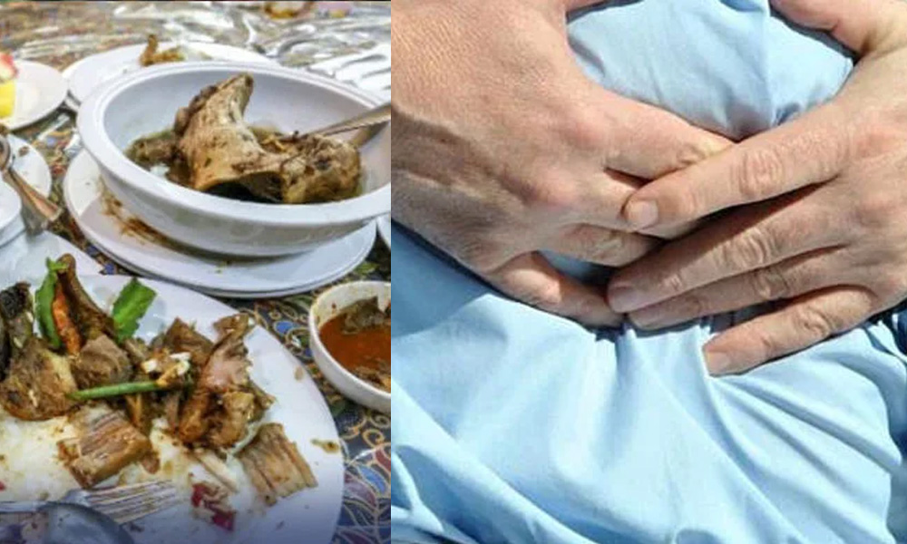 شادی کی تقریب کا کھانا مہمانوں کو مہنگا پڑ گیا، 75 افراد فوڈ پوائزننگ کا شکار