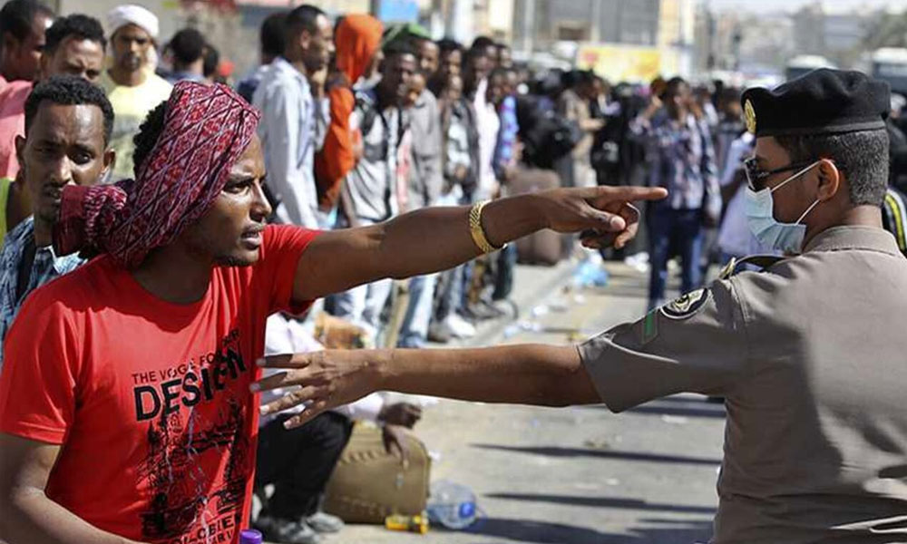 سعودی عرب میں کریک ڈاؤن، ایک ہفتے میں 11 ہزار سے زائد تارکین وطن ملک بدر