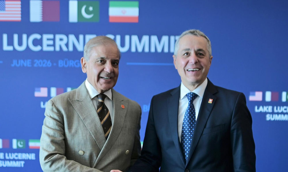 وزیر اعظم سے سوئٹزر لینڈ کے وزیر خارجہ کی ملاقات