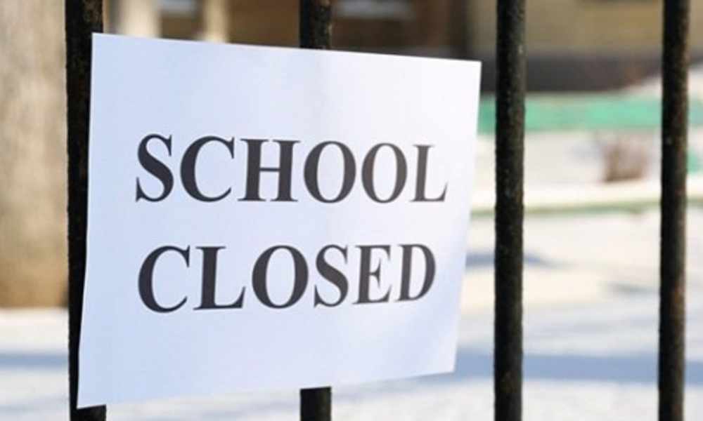 school closed