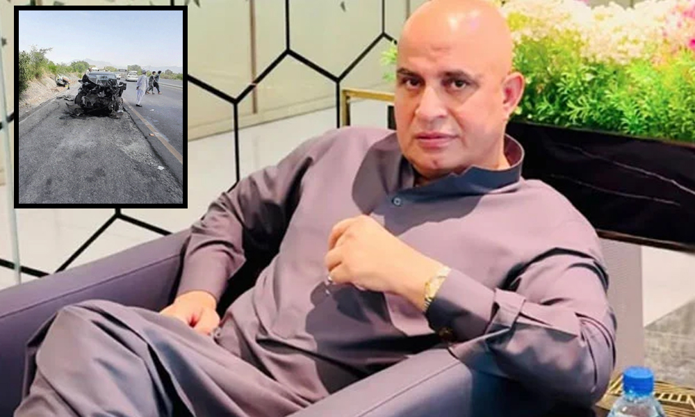 سابق سینیٹر تاج محمد آفریدی کار حادثے میں جاں بحق ،ڈرائیور زخمی