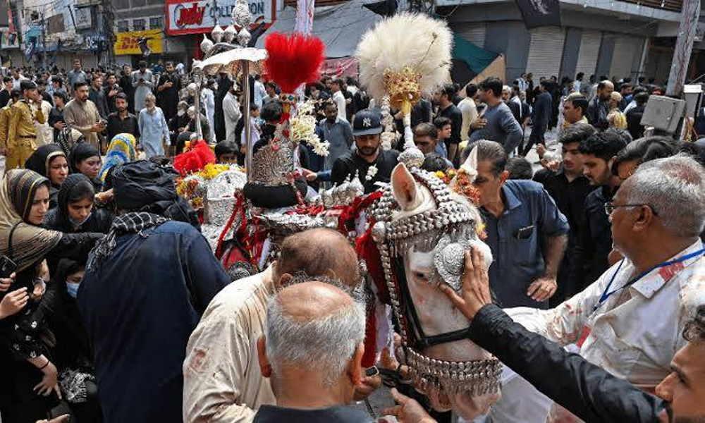 مختلف شہروں سے 9 محرام الحرام کے جلوس برآمد