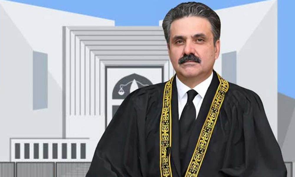 چیف جسٹس یحییٰ آفریدی سے سپریم کورٹ آزاد کشمیر کے وفد کی ملاقات