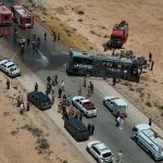 شام میں دو بسوں کے درمیان خوفناک تصادم، 35 افراد جاں بحق، 30 زخمی