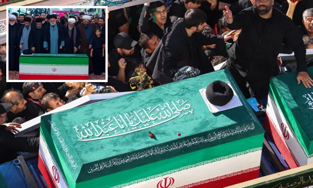 شہید آیت اللہ سید علی خامنہ ای مشہد میں سپرد خاک، لاکھوں سوگواروں کی شرکت