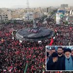علی خامنہ ای کی نمازِ جنازہ میں شریک  پراسرار نقاب پوش شخص کی شناخت ہو گئی