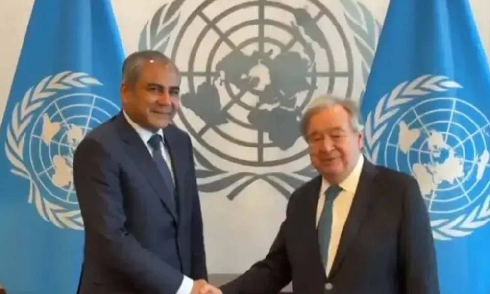 پاکستان کا عالمی امن کیلیے طویل المدتی تعاون قابل تعریف ہے، سیکریٹری جنرل اقوام متحدہ