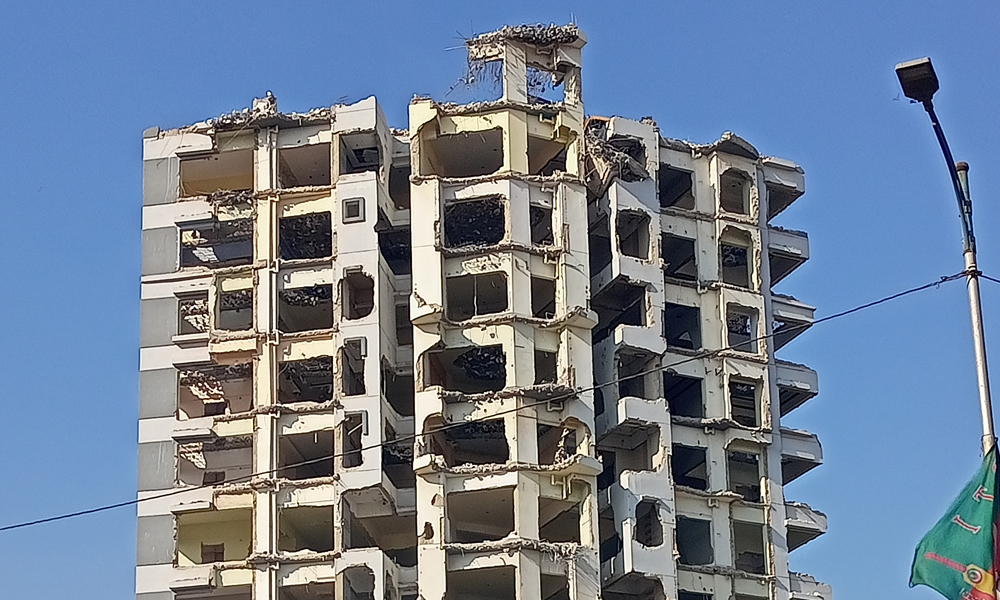 وفاقی آئینی عدالت کا بڑا فیصلہ :نسلہ ٹاور مسماری سے متعلق سپریم کورٹ کے احکامات واپس