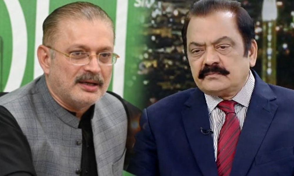 ن لیگ پیپلز پارٹی آمنے سامنے، رانا ثنااللہ کے بیان پر شرجیل میمن کا ردعمل