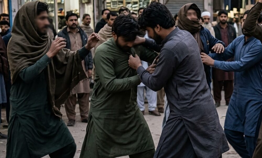 لاہور، اے ایس پی آفس میں ٹک ٹاکرز  کی لڑائی، پولیس بیچ بچاؤ کراتی رہی
