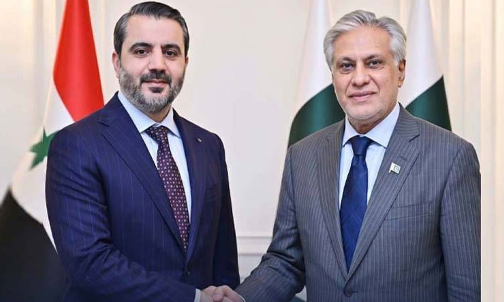شامی وزیر خارجہ پاکستان کا 2 روزہ سرکاری دورہ کریں گے Ishaq Dar