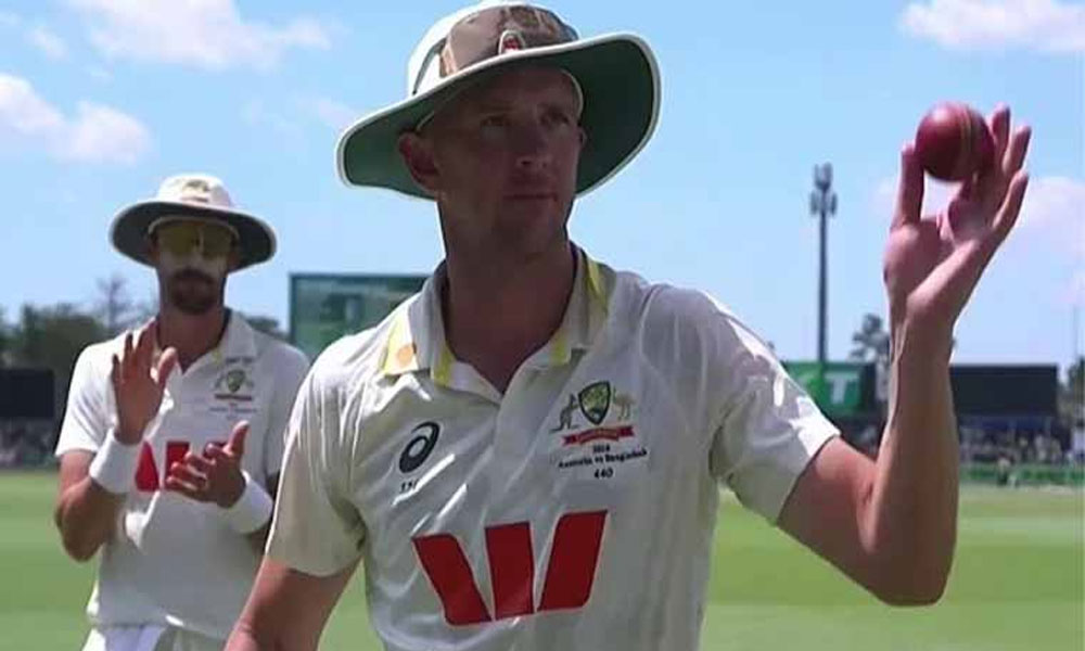 ہیزل ووڈ نے ٹیسٹ کرکٹ میں اہم سنگ میل عبور کر لیا Josh Hazlewood