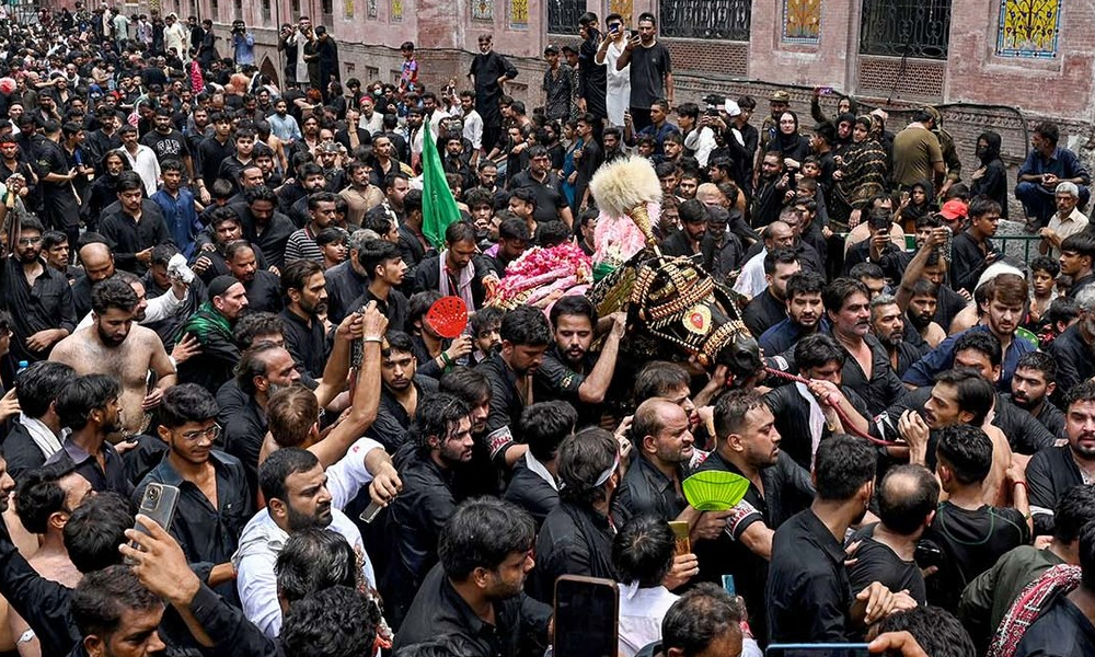 راولپنڈی، لاہورسمیت دیگرشہروں میں چہلم امام حسین ؓ کے جلوس برآمد