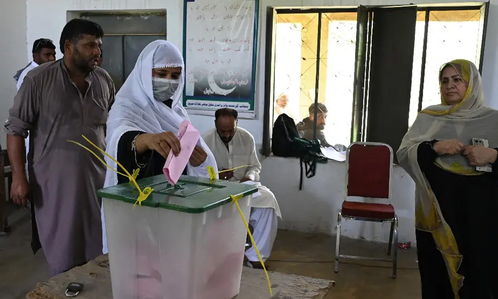 آزاد کشمیر انتخابات کے تیسرے مرحلے کیلئے پولنگ شروع