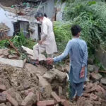 صوابی میں بارش نے تباہی مچا دی،چھت گرنے سے باپ بیٹی جاں بحق