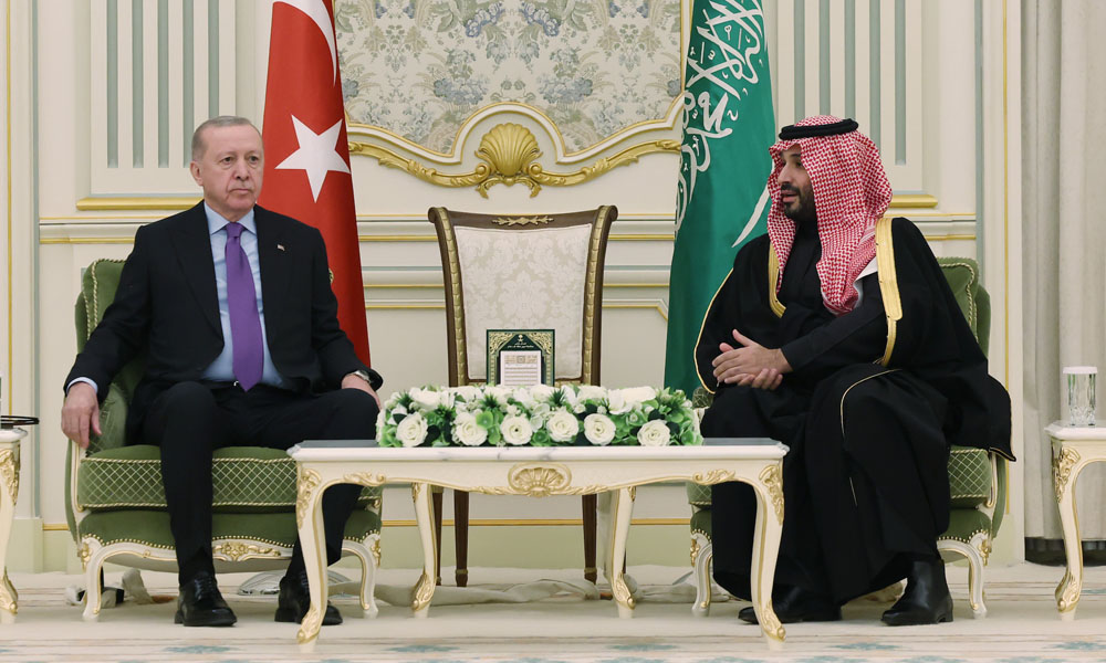 صدر اردوان اور محمد بن سلمان کا ٹیلیفونک رابطہ، علاقائی سلامتی اور غزہ امن منصوبے پر تبادلہ خیال