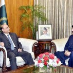 صدر مملکت آصف زرداری سے گورنر پنجاب کی اہم ملاقات، صوبے کے انتظامی امورپر تبادلہ خیال
