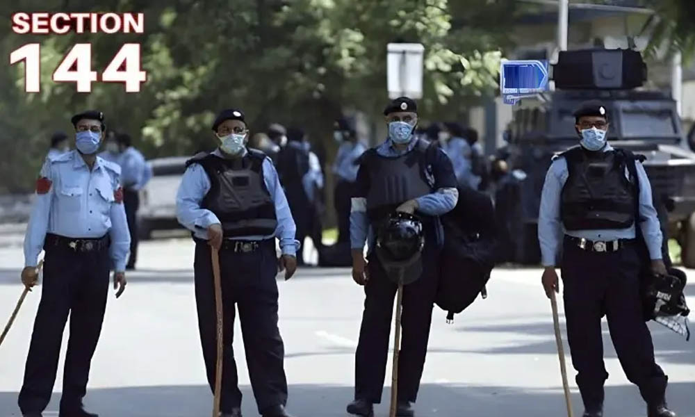 اسلام آباد میں دفعہ 144 کا نفاذ، ضلعی انتظامیہ نے خبردار کردیا