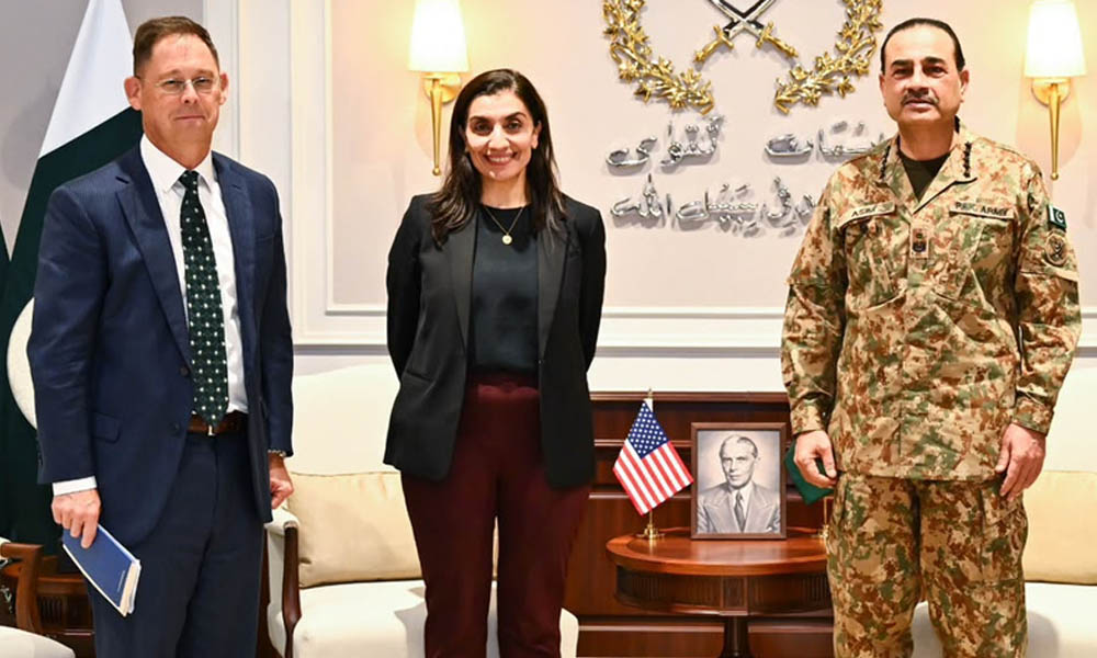 فیلڈ مارشل سید عاصم منیر سے امریکی افغان جنگ کمیشن کے وفد کی ملاقات، باہمی دلچسپی کے امور پر تبادلہ خیال