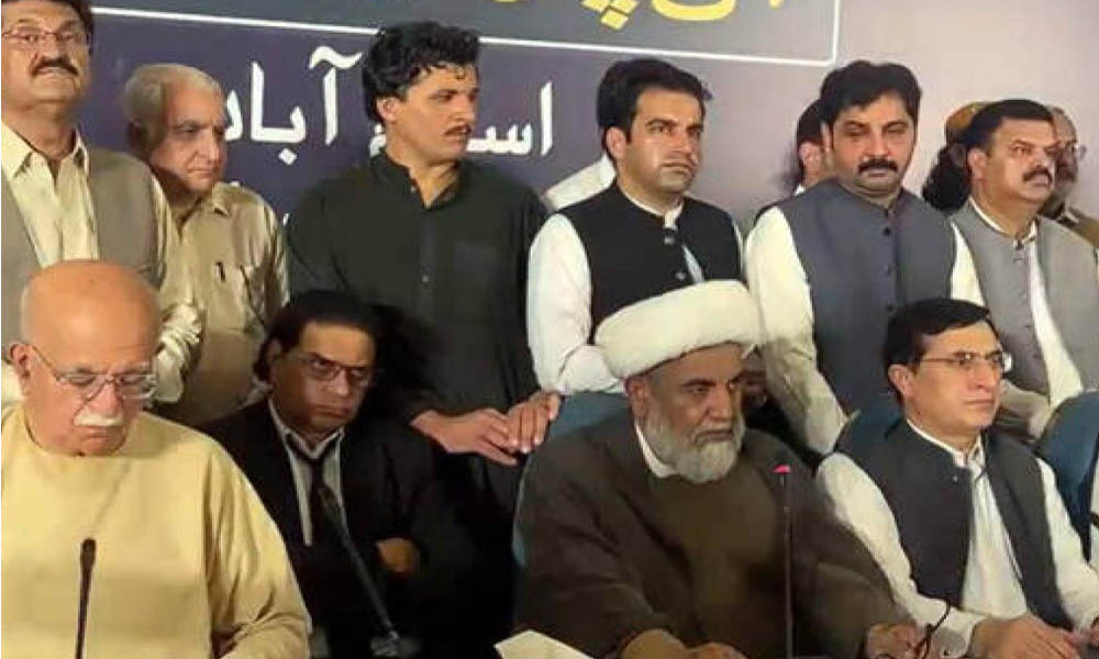 تحریک تحفظ آئین پاکستان نے پی ٹی آئی کی 4 اکتوبر کی کال کی حمایت کردی