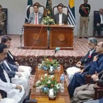 آزاد کشمیر کابینہ کے ارکان کو محکموں کے قلمدان تفویض