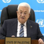 فلسطینی صدر نے پابندیاں فوری واپس لینے کا مطالبہ کر دیا
