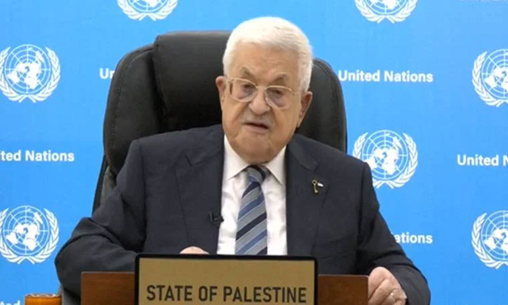 فلسطینی صدر نے پابندیاں فوری واپس لینے کا مطالبہ کر دیا