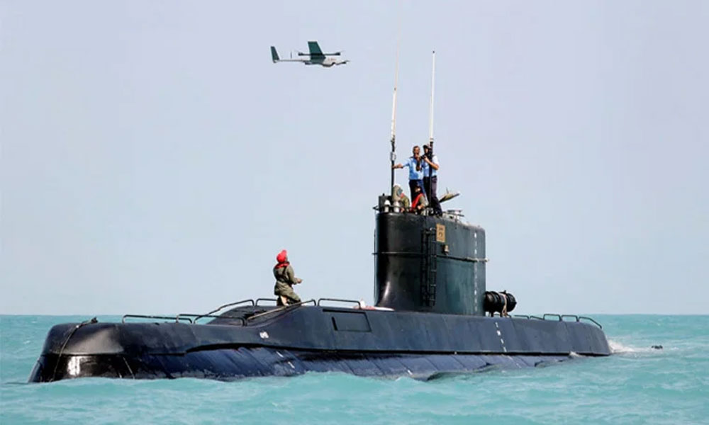 ایران کا امریکی آبدوز کو نشانہ بنانے کا دعویٰ Submarine