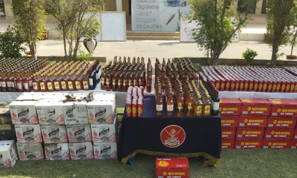بلوچستان میں شراب اور غیر قانونی ادویات اسمگل کرنے کی کوشش ناکام بنا دی گئی، آئی ایس پی آر