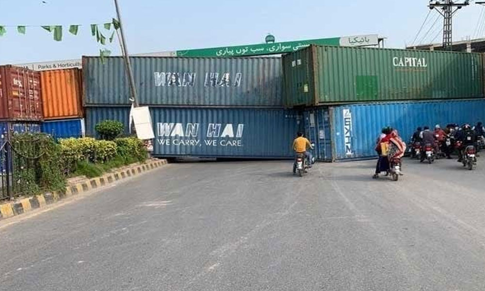 کنٹینرز کے نام پر کروڑوں روپے کے اخراجات، مالکان کو رقم نہ ملنے کا دعویٰ