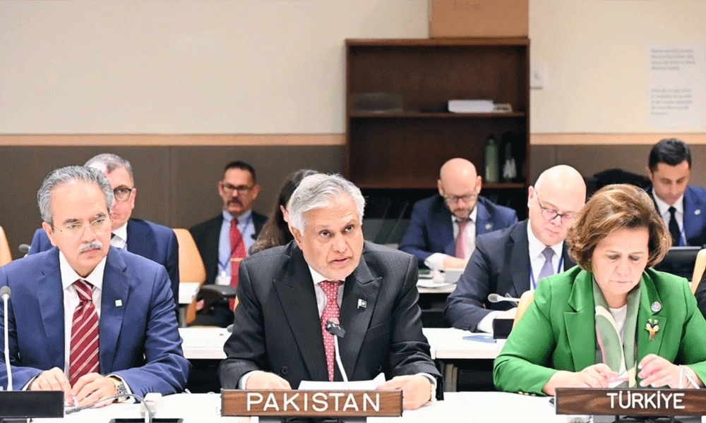 مسئلہ کشمیر کا حل طاقت نہیں، مذاکرات اور سفارت کاری سے ہی ممکن ہے، اسحاق ڈار