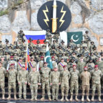 پاکستان، روس اور عمان کی مشترکہ فوجی مشقوں کا آغاز ہو گیا
