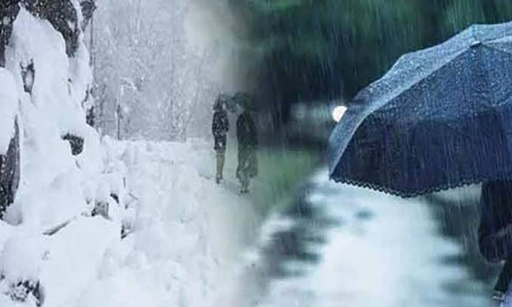 اسلام آباد اور پشاور میں موسلادھار بارش، خیبرپختونخوا میں ژالہ باری کا امکان