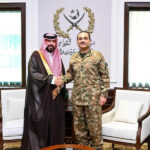 فیلڈ مارشل عاصم منیر سے سعودی عرب کے نئے سفیر کی ملاقات، علاقائی سیکیورٹی صورتحال پر تبادلہ خیال