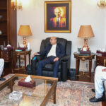 صدر مملکت سے وزیر داخلہ اور گورنر خیبرپختونخوا کی ملاقات، صوبے کی سکیورٹی صورتحال پر بریفنگ