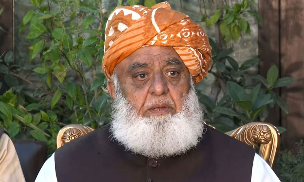 حکومت آخری وقت میں اپنی بات سے پیچھے ہٹ گئی، گورنر راج مسترد کرتے ہیں، فضل الرحمان