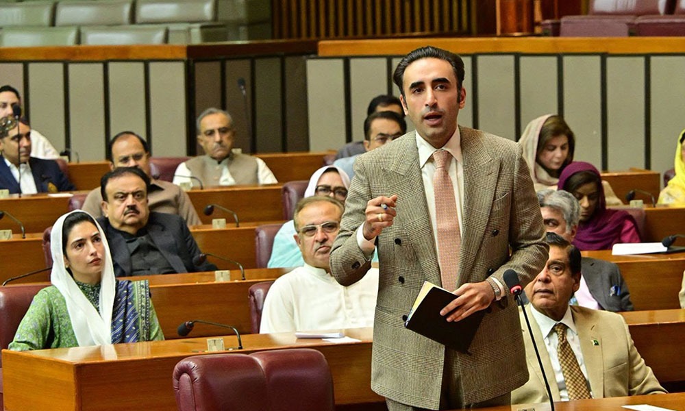 قومی اسمبلی اجلاس: بلاول کا دوبارہ مذاکرات، دہشت گردی کے خلاف قومی اتحاد پر زور
