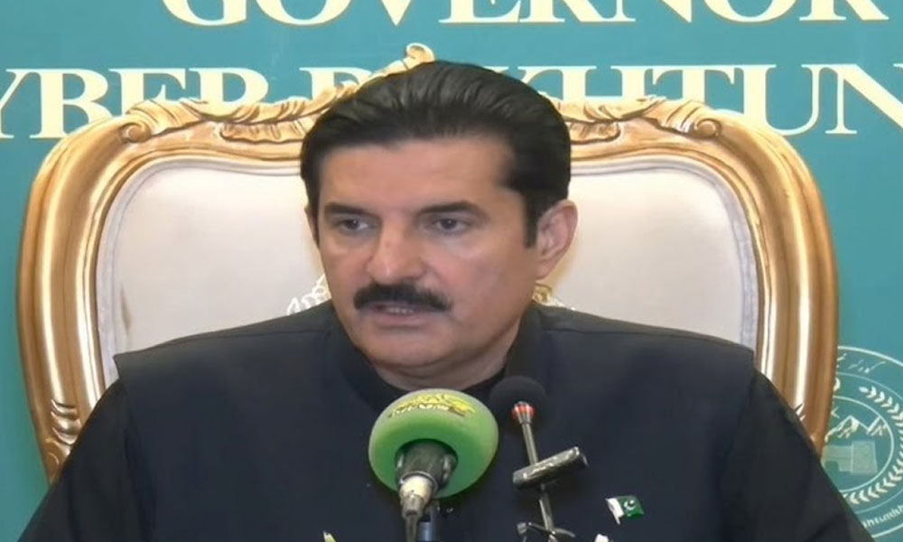 اگر ہمت ہے تو کل صوابی کراس کرکے دکھائیں، گورنر خیبرپختونخوا کا پی ٹی آئی کو چیلنج