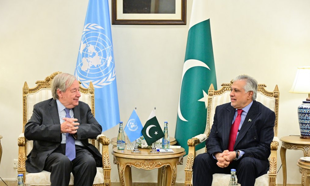 امریکا اور ایران کے درمیان کشیدگی میں کمی کیلئے  پاکستانی کوششیں  قابل تعریف ہیں، سیکرٹری جنرل اقوام متحدہ