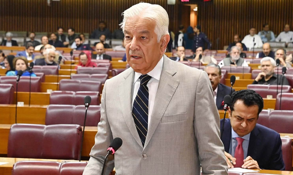 ’خود بھی تو کچھ شرم کریں‘، خواجہ آصف کا مولانا فضل الرحمان کو جواب