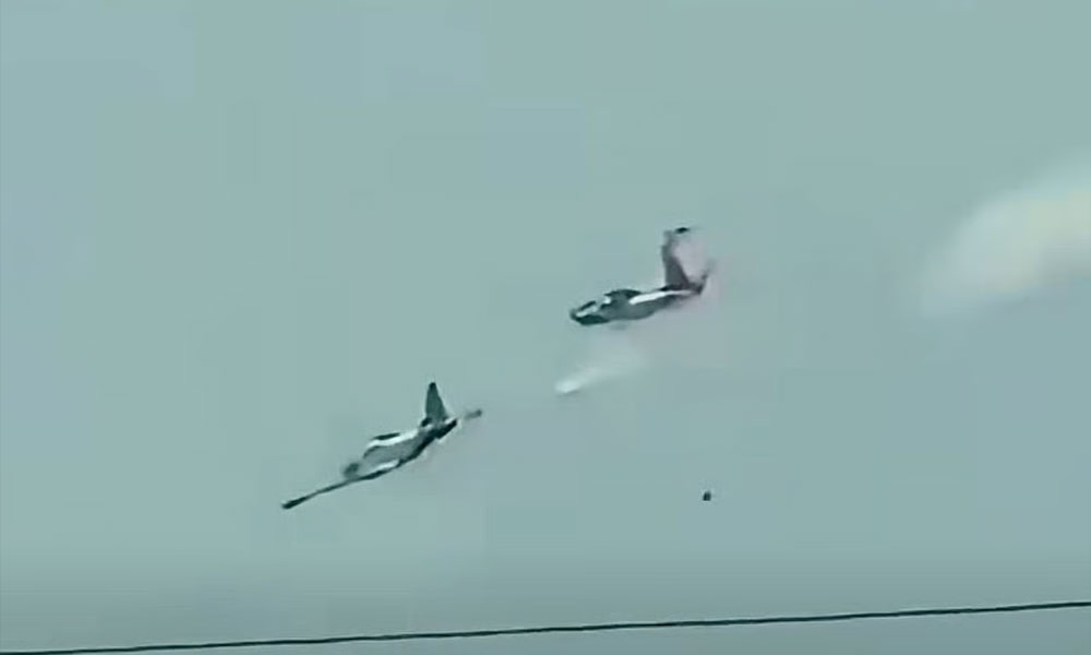 فلپائن میں فضائیہ کے 2 تربیتی طیارے ٹکرا گئے، ویڈیو وائرل