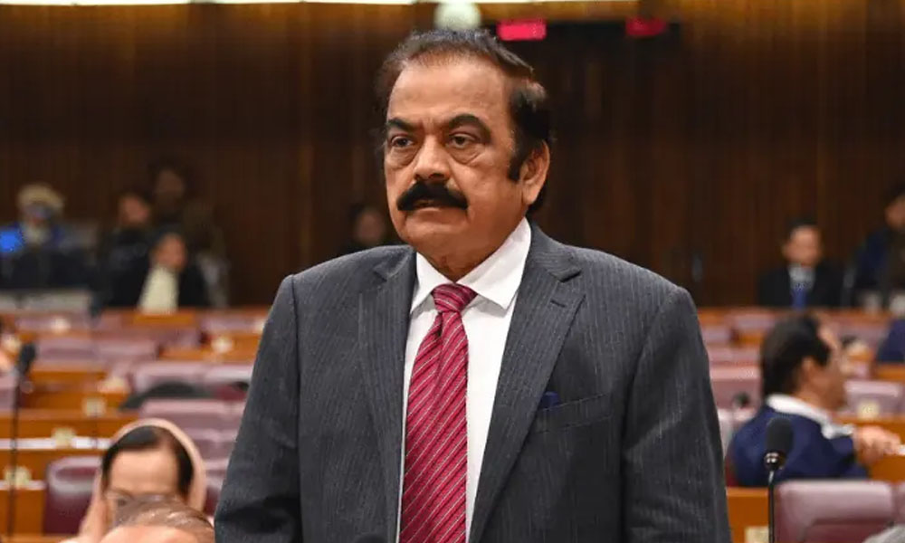 نورین نیازی کے تمام طبی ٹیسٹ نارمل آئے ہیں، رانا ثناء اللہ کا سینیٹ میں بیان