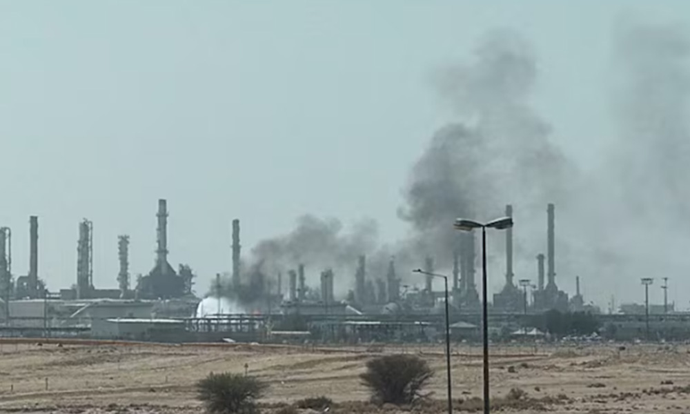 حوثیوں کا سعودی عرب کی آئل کمپنی آرامکو کی ریفائنری پر حملے کا دعویٰ